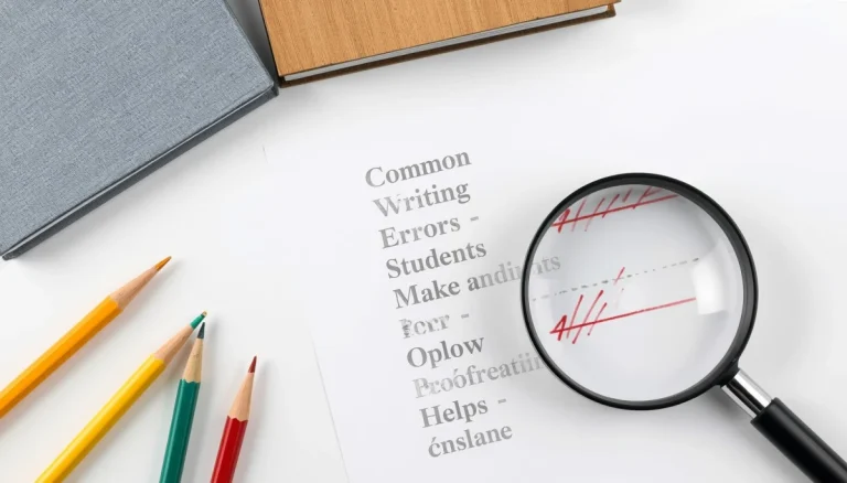 Common Writing Errors Students Make and How Proofreading Helps