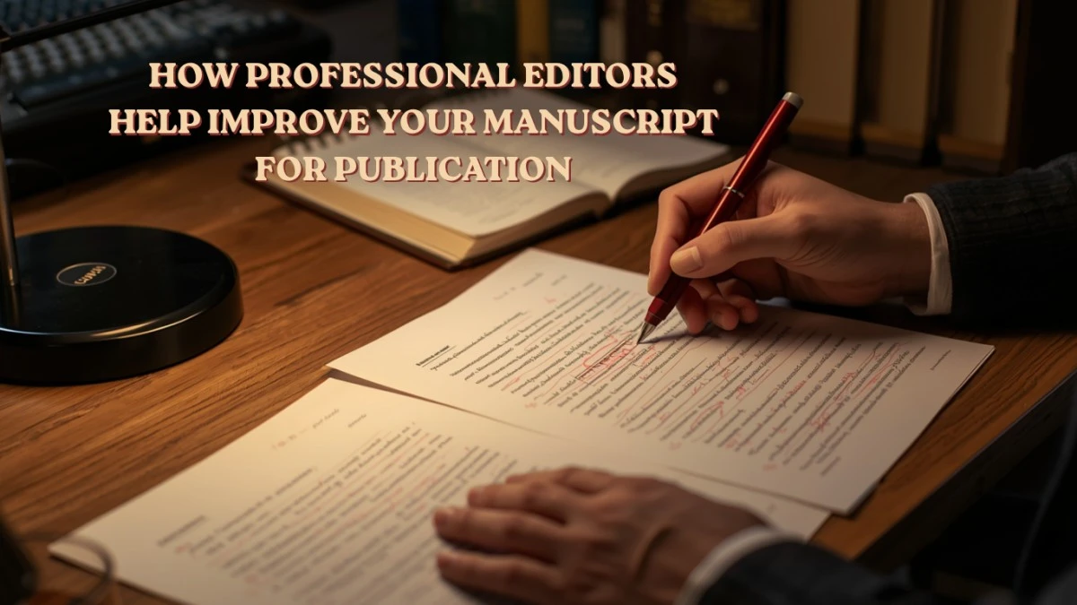 How Professional Editors Help Improve Your Manuscript for Publications